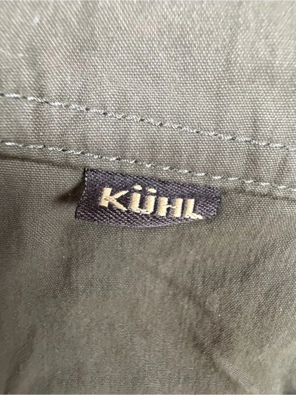 KUHL Men's Olive Green Casual Shorts